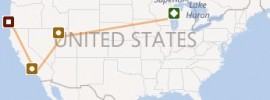 Migration Map in Family Tree Maker